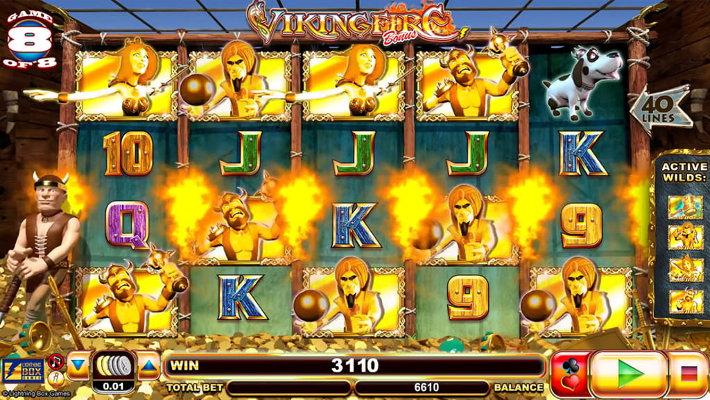 Freispiele bei Viking Fire von Lightning Box Games