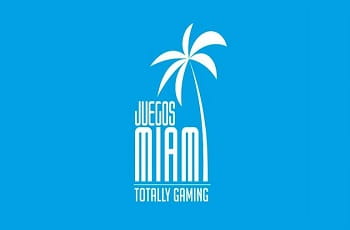 Das Logo der Glücksspielmesse Juegos Miami.