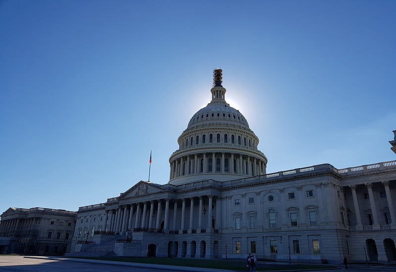 Das United States Capitol in Washington D.C.